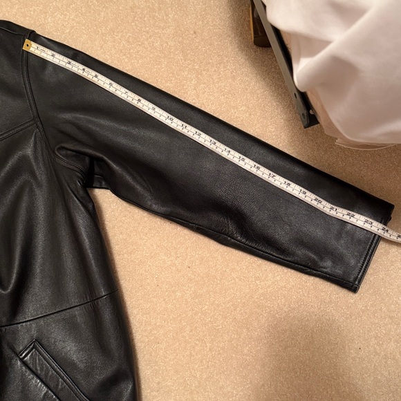 Black Leather Jacket - Picture 5 of 6